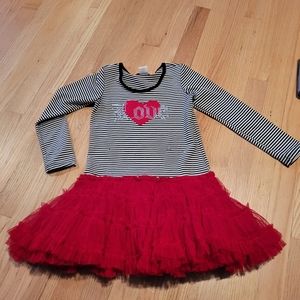 Little mass dress sz 6x